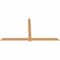 Ekena Millwork Eugene Smooth Timber Gable Bracket, Western Red Cedar, 108"W x 58"H x 1 1/2"D x 5 1/2"F, 13/12 Pitch GBW108X58X0206EUG00SWR - alternate 4